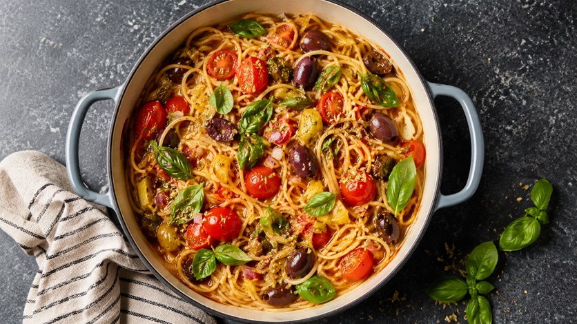 One Pot Rezepte aus einem Topf.