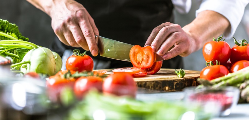 Vegane Rezepte in der veganen Küche.