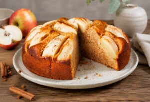 Zuckerfrei Backen - Apfelkuchen