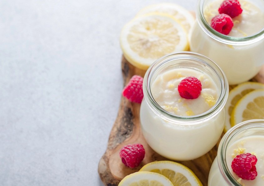 Sommerdessert - Zitronenmousse