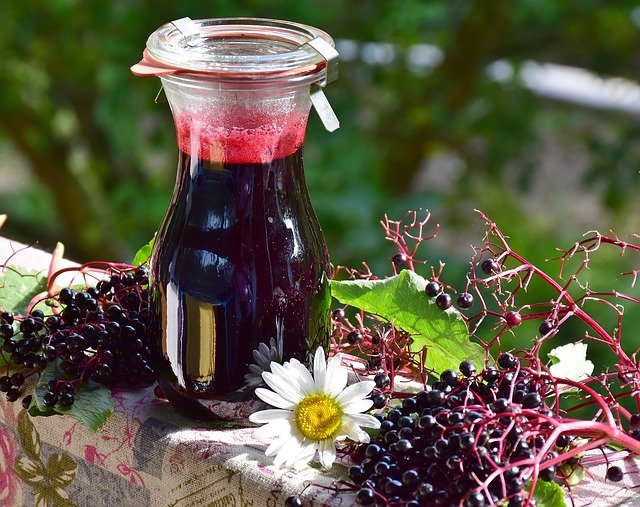 Holunderbeerensaft