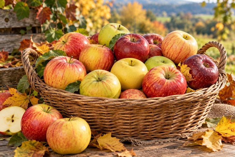 Äpfel haltbar machen und für den Winter vorbereiten